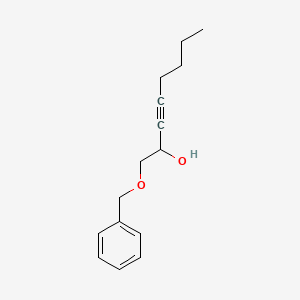 1-(Benzyloxy)oct-3-YN-2-OL