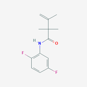 N-(2,5-Difluorophenyl)-2,2,3-trimethylbut-3-enamide