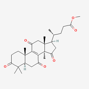 molecular formula C28H38O6 B1261915 methyl lucidenate F 