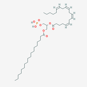 molecular formula C41H73O8P B1261925 1-硬脂酰-2-花生四烯酰磷脂酸 