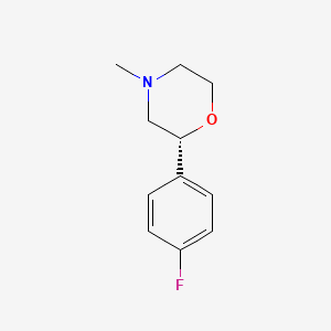 (2R)-2-(4-fluorophenyl)-4-methylmorpholine