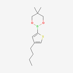 2-(4-Butylthiophen-2-yl)-5,5-dimethyl-1,3,2-dioxaborinane