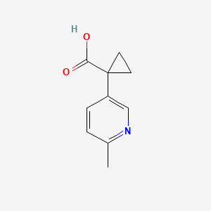 1-(6-Methyl-pyridin-3-YL)-cyclopropanecarboxylic acid