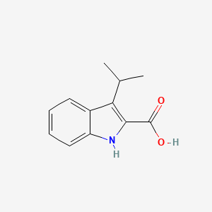 3-propan-2-yl-1H-indole-2-carboxylic acid