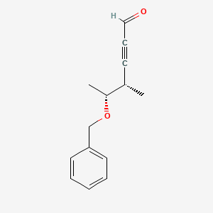 (4S,5R)-5-(Benzyloxy)-4-methylhex-2-ynal