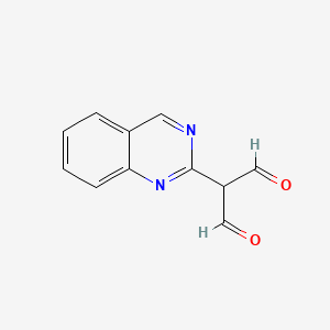 (Quinazolin-2-yl)propanedial