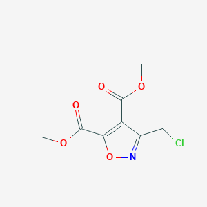 Dimethyl 3-(chloromethyl)-1,2-oxazole-4,5-dicarboxylate