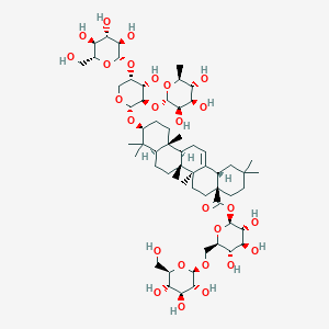 molecular formula C59H96O26 B1261944 巴斯楚苷 D 