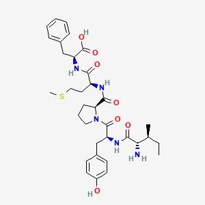 L-Isoleucyl-L-tyrosyl-L-prolyl-L-methionyl-L-phenylalanine