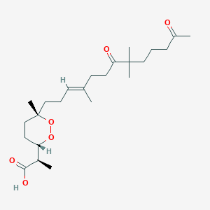 molecular formula C24H40O6 B1261954 木奎比酮 
