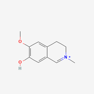 molecular formula C11H14NO2+ B1261957 Pycnarrhine 