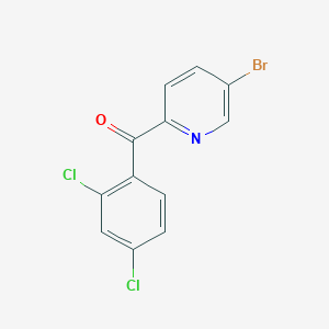 (5-Bromopyridin-2-yl)(2,4-dichlorophenyl)methanone