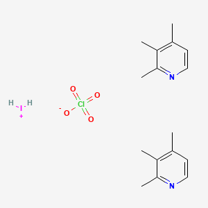 molecular formula C16H24ClIN2O4 B1261996 Iodonium dicollidine CAS No. 69417-67-0