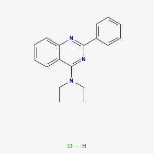 Diethyl-(2-phenyl-quinazolin-4-yl)-amine