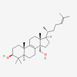 molecular formula C30H50O2 B1262029 32-羟基羊毛甾醇 
