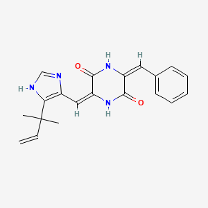 molecular formula C20H20N4O2 B1262037 Dehydrophenylahistin 