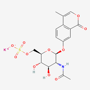 4-Methylumbelliferyl-2-deoxy-2-acetamido-6-O-sulfoglucosamine
