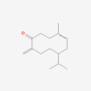 4-Methyl-10-methylidene-7-(propan-2-yl)cyclodec-4-en-1-one