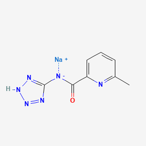 N-(Tetrazol-5-yl)-6-methylpyridine-2-carboxamide monosodium salt