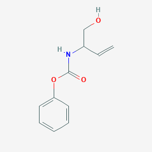 molecular formula C11H13NO3 B12620518 Phenyl (1-hydroxybut-3-en-2-yl)carbamate CAS No. 921766-33-8