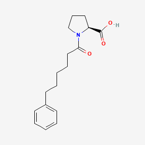 1-(6-Phenylhexanoyl)-L-proline