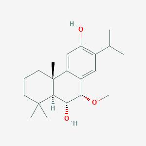 (4bS,8aS,9R,10S)-10-methoxy-4b,8,8-trimethyl-2-propan-2-yl-5,6,7,8a,9,10-hexahydrophenanthrene-3,9-diol
