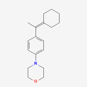 4-[4-(1-Cyclohexylideneethyl)phenyl]morpholine