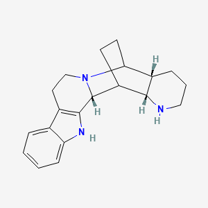 (2R,16R,21S)-4,14,20-triazahexacyclo[13.6.2.02,14.03,11.05,10.016,21]tricosa-3(11),5,7,9-tetraene