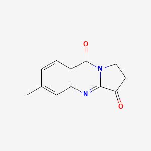 6-Methyl-1,2-dihydropyrrolo[2,1-b]quinazoline-3,9-dione