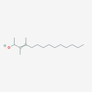 3,4-Dimethyltetradec-3-en-2-ol