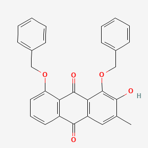 1,8-Bis(benzyloxy)-2-hydroxy-3-methylanthracene-9,10-dione