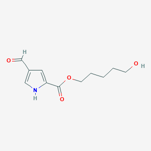 5-Hydroxypentyl 4-formyl-1H-pyrrole-2-carboxylate