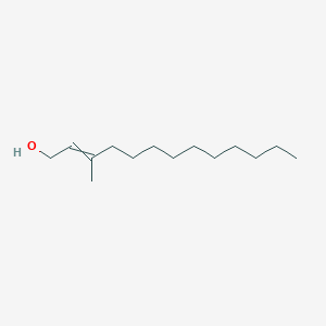 molecular formula C14H28O B12620753 3-Methyltridec-2-en-1-ol CAS No. 917883-08-0