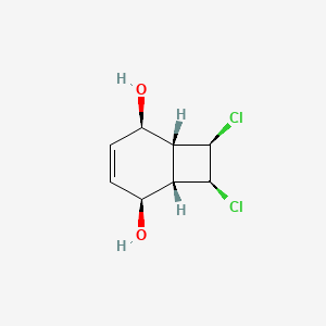 (1R,6S,7S,8R)-7,8-Dichlorobicyclo[4.2.0]oct-3-ene-2,5-diol