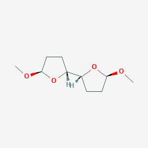 (2R,5R)-2-Methoxy-5-[(2R,5R)-5-methoxyoxolan-2-YL]oxolane