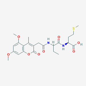 molecular formula C23H30N2O8S B12620796 C23H30N2O8S 