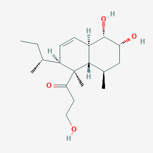 molecular formula C19H32O4 B1262095 eujavanicol A 