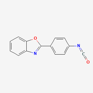 2-(4-Isocyanatophenyl)-1,3-benzoxazole