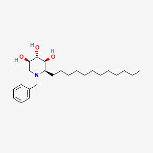 (2R,3S,4S,5R)-1-benzyl-2-dodecylpiperidine-3,4,5-triol