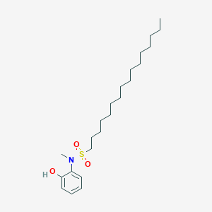 N-(2-Hydroxyphenyl)-N-methylhexadecane-1-sulfonamide