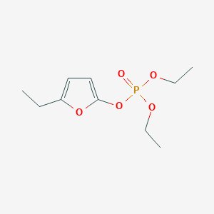 Diethyl 5-ethylfuran-2-yl phosphate