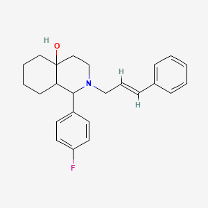 molecular formula C24H28FNO B12621179 C24H28Fno 