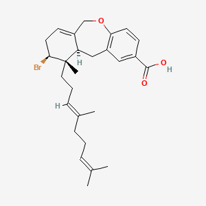 molecular formula C27H35BrO3 B1262120 Callophycoic acid A 