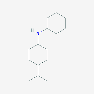 N-Cyclohexyl-4-(propan-2-yl)cyclohexan-1-amine