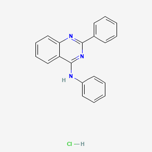 molecular formula C20H16ClN3 B12621252 C20H16ClN3 