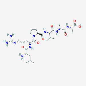 L-Leucyl-N~5~-(diaminomethylidene)-L-ornithyl-L-prolyl-L-valyl-L-alanyl-L-alanine