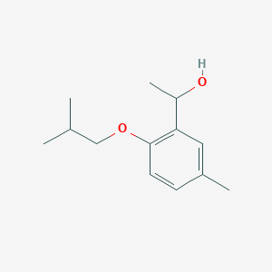 molecular formula C13H20O2 B12621274 1-(2-iso-Butoxy-5-methylphenyl)ethanol CAS No. 1048917-91-4