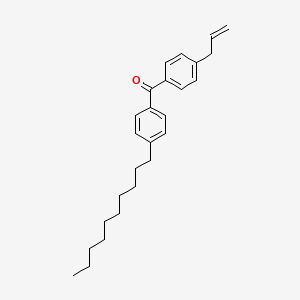 (4-Decylphenyl)[4-(prop-2-EN-1-YL)phenyl]methanone