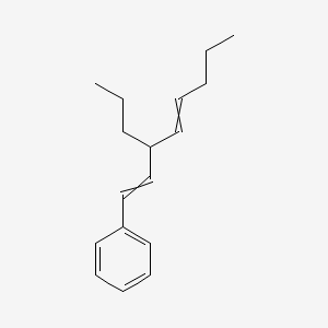 molecular formula C17H24 B12621318 (3-Propylocta-1,4-dien-1-yl)benzene CAS No. 917569-06-3