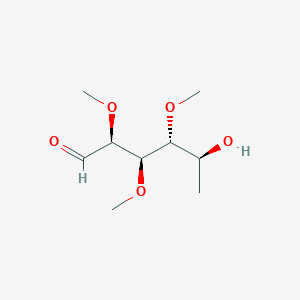 molecular formula C9H18O5 B1262138 2,3,4-tri-O-methylfucose 